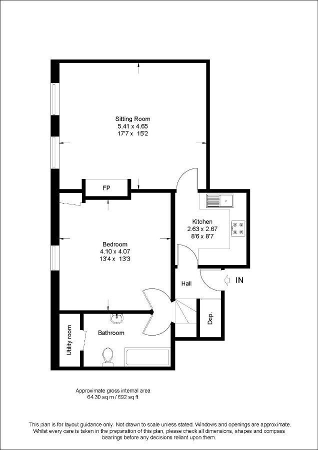 Spacious Split Level Flat In Great Location 朴次茅斯 外观 照片